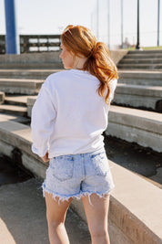 RAISING BALLERS DROP SHOULDER CREWNECK SWEATSHIRT