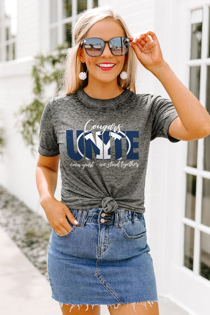 Brigham Young Cougars "Rising Together" Boyfriend Top - Shop The Soho