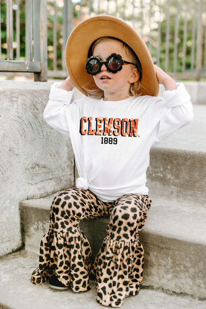 Clemson Tigers "No Time To Tie Dye" Crewneck Long-Sleeved Tee - Shop The Soho