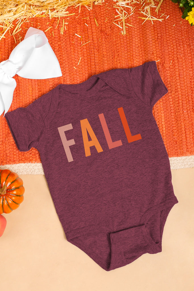 The "Colors Of Fall" Onesie - Shop The Soho