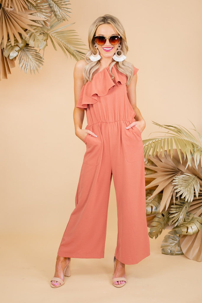 The "Feeling Brand New" Romper In Pink  - Final Sale - Shop The Soho (4508862349408)