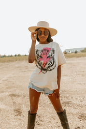 ICONIC TIGER VINTAGE BOYRIEND TEE