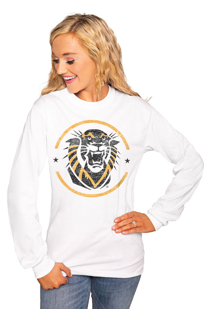 Fort Hays State Tigers "End Zone" Luxe Boyfriend Crew Tee - Shop The Soho