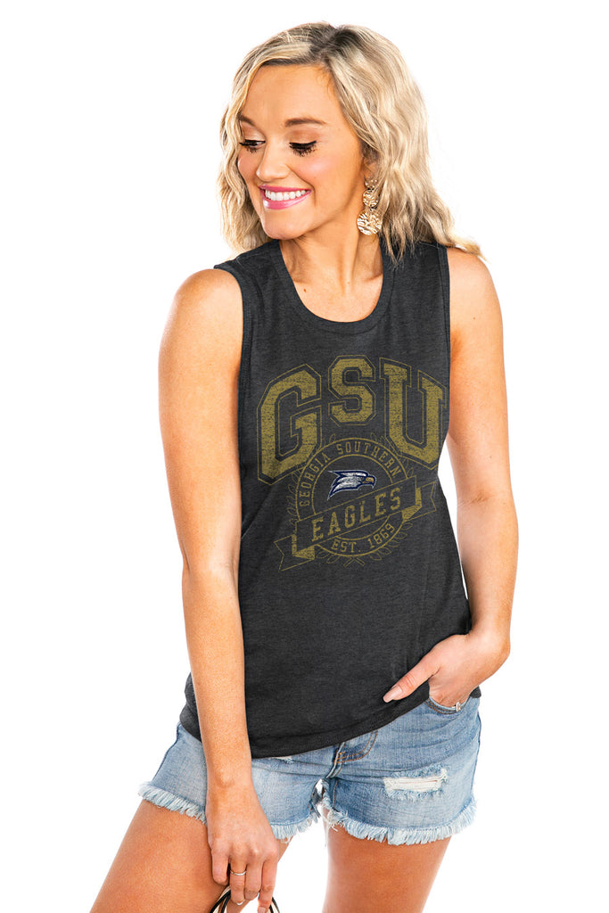 GEORGIA SOUTHERN "NEVER BETTER" JERSEY MUSCLE TANK - Shop The Soho
