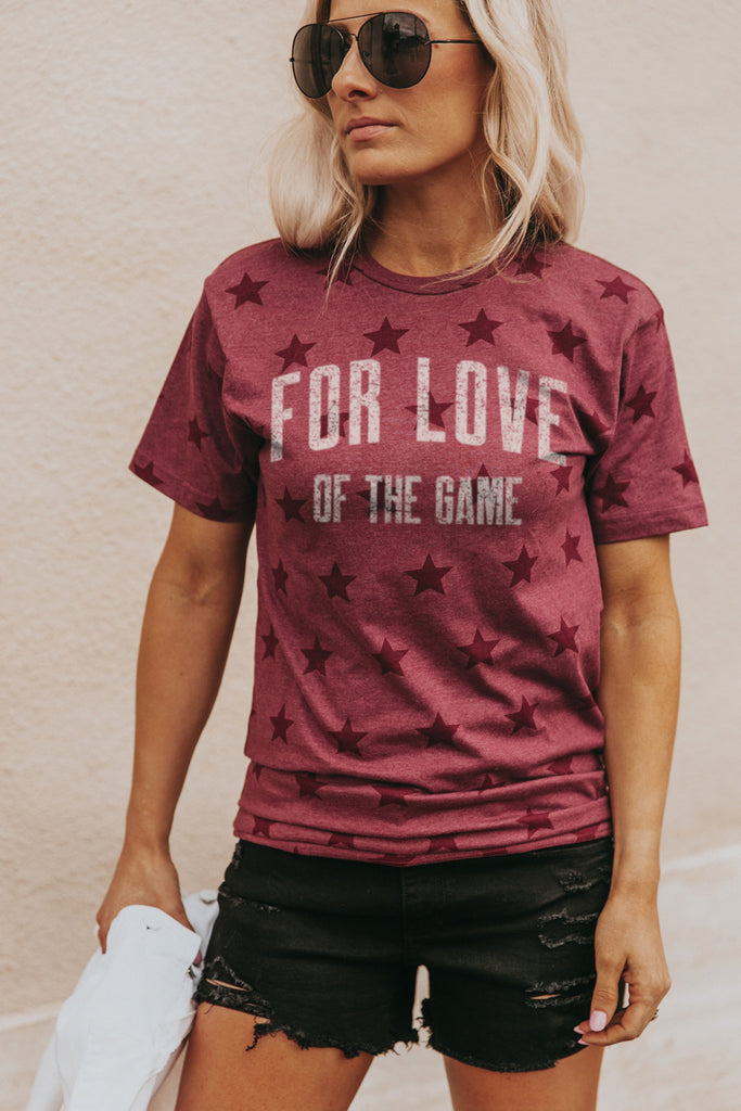 THE "FOR THE LOVE OF THE GAME" STARBOARD CREW LIGHTWEIGHT TEE - Shop The Soho