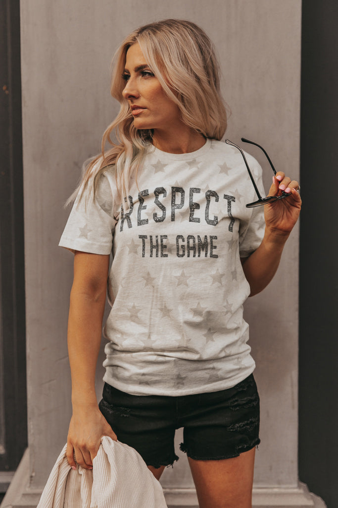 THE "RESPECT THE GAME" STARBOARD CREW LIGHTWEIGHT TEE - Shop The Soho