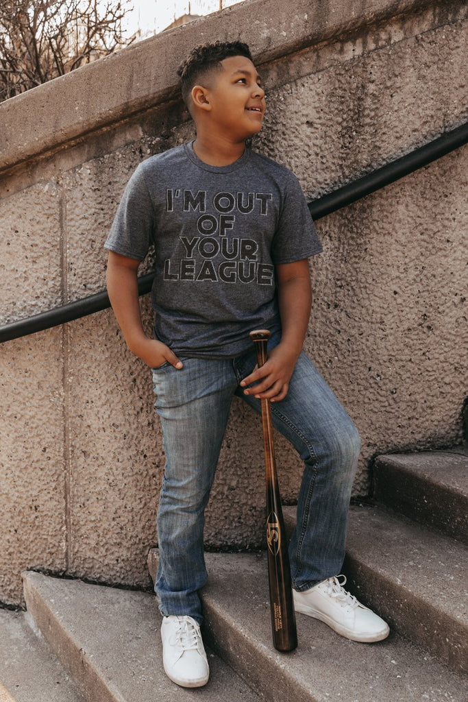 THE "OUT OF YOUR LEAGUE" CLASSIC GRAPHIC SHORT SLEEVE TEE - Shop The Soho