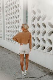 IN DEMAND CROPPED SHIRT SHACKET IN CAMEL-SHACKETS