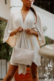 PASSANGER DOUBLE CHAIN CROSSBODY BAG