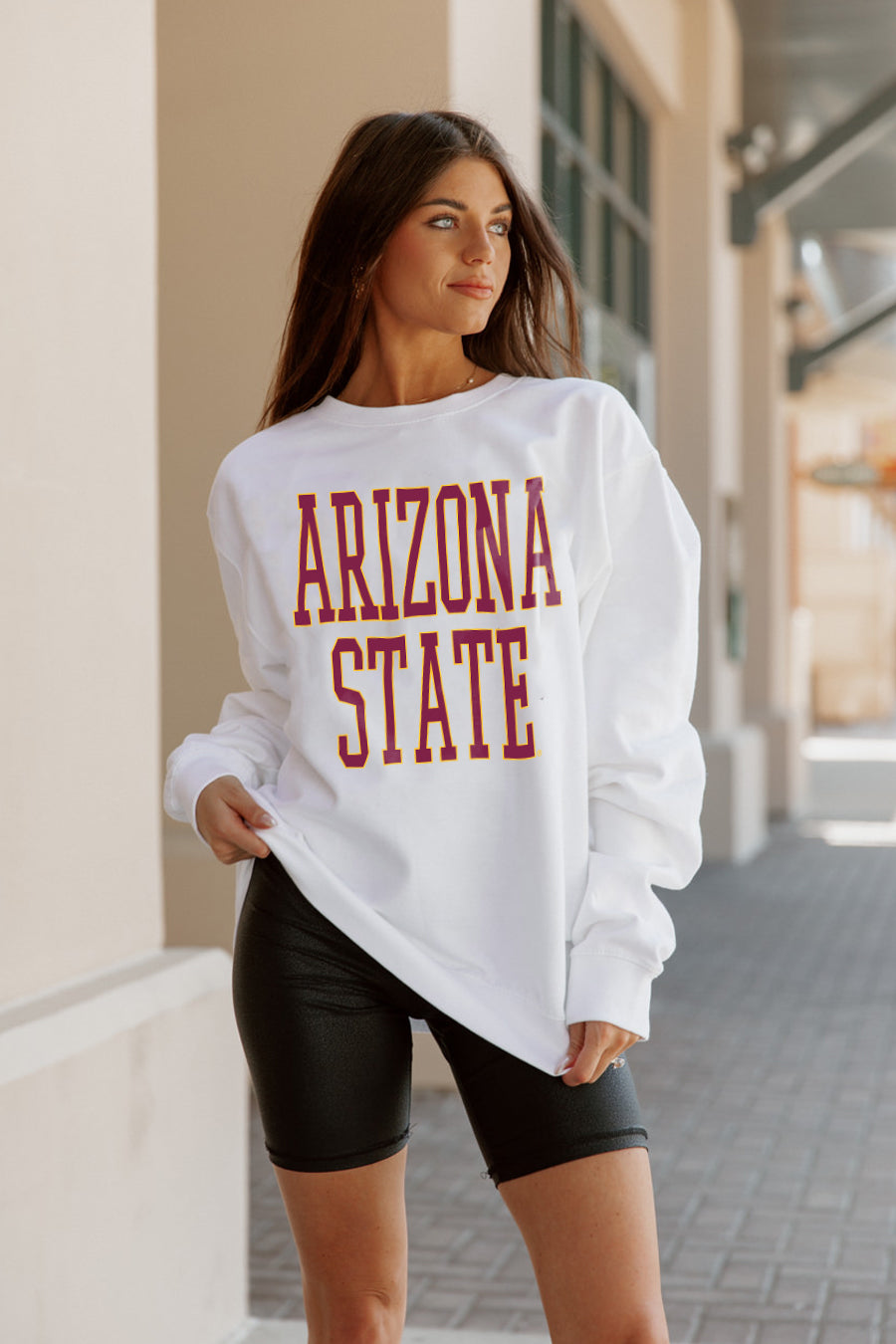 ARIZONA STATE SUN DEVILS Play By Play Crew Fleece By Madi Prewett Troutt