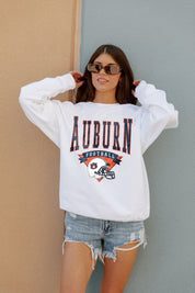 AUBURN TIGERS Slow Motion Crew Fleece Pullover By Madi Prewett Troutt