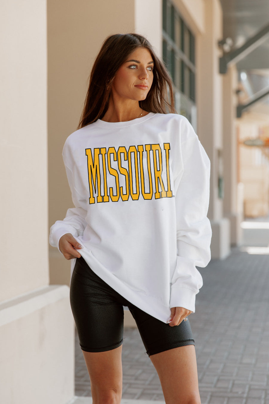 MISSOURI TIGERS Play By Play Crew Fleece By Madi Prewett Troutt
