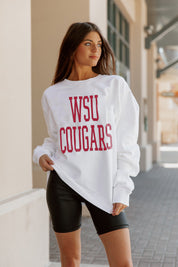 WASHINGTON STATE COUGARS Play By Play Crew Fleece By Madi Prewett Troutt