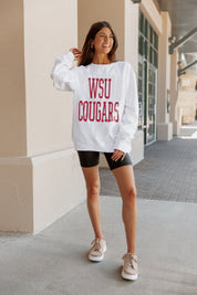 WASHINGTON STATE COUGARS Play By Play Crew Fleece By Madi Prewett Troutt