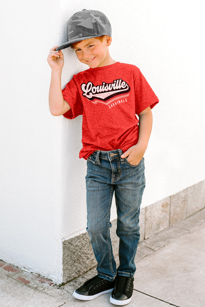 Louisville Cardinals "Vivacious Varsity" Youth Tee - Gameday Couture