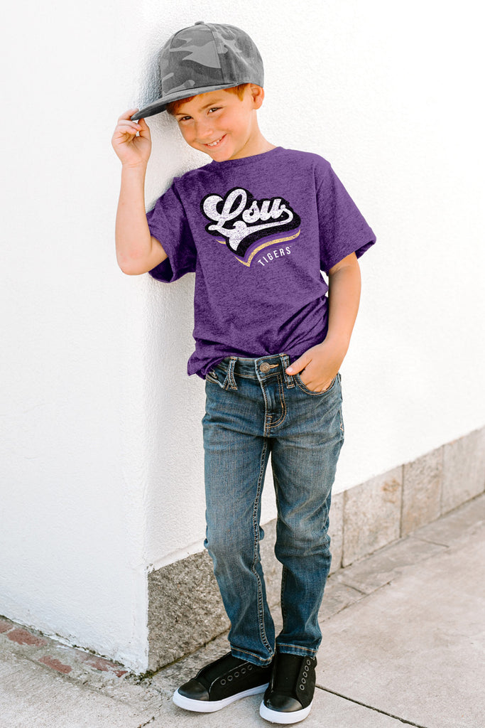 Lsu Tigers "Vivacious Varsity" Youth Tee - Gameday Couture