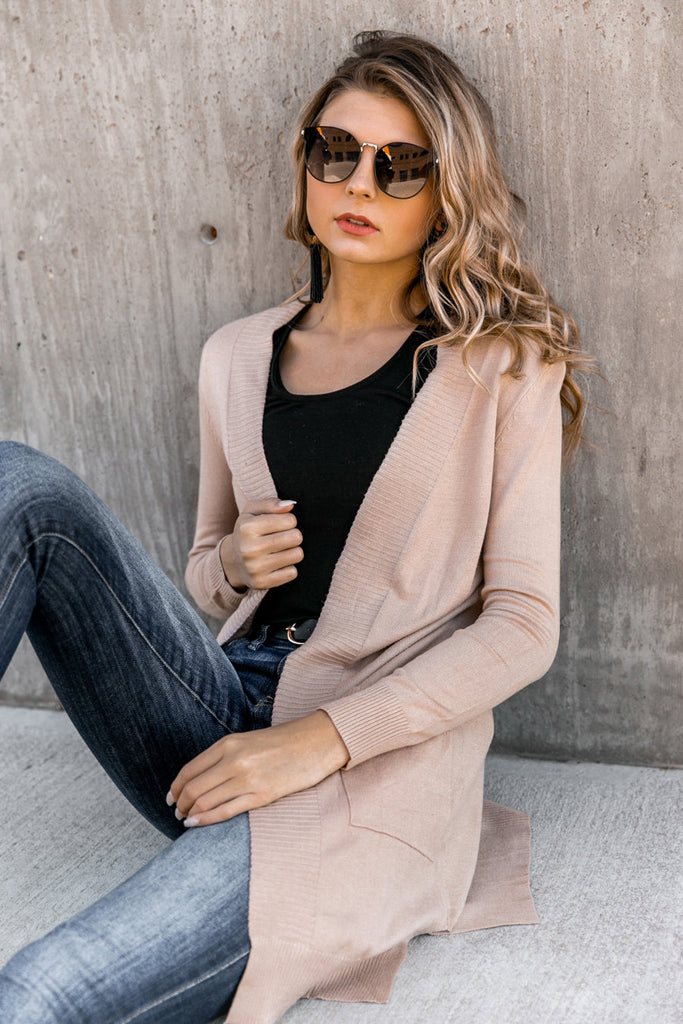 Major Compliments Knit Duster Cardigan - Gameday Couture