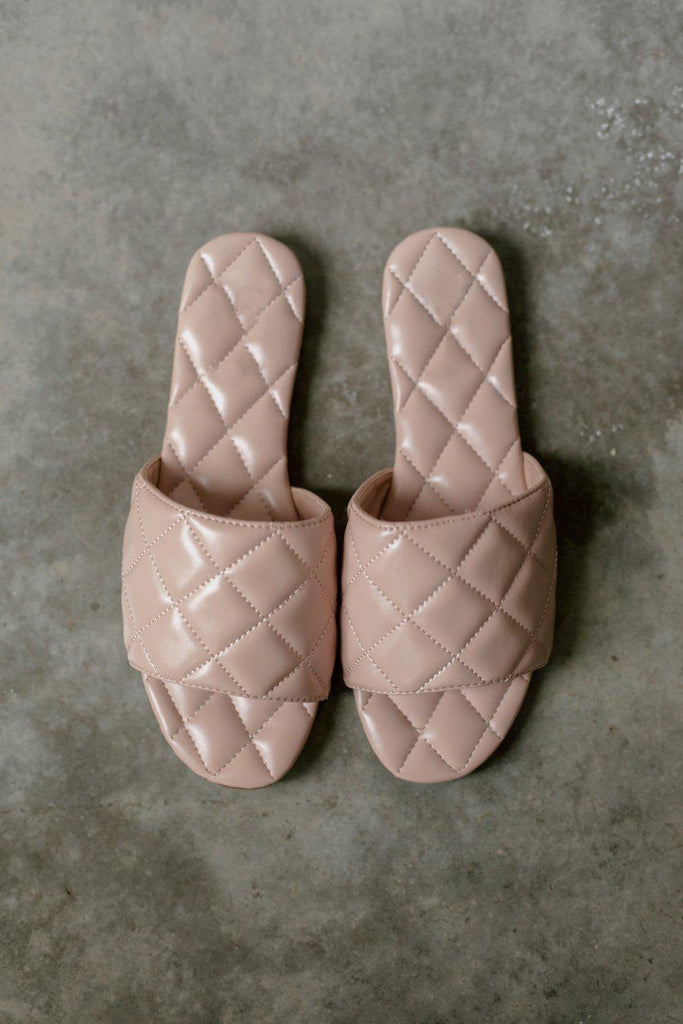 THE "KAMALI" QUILTED SANDALS - Shop The Soho