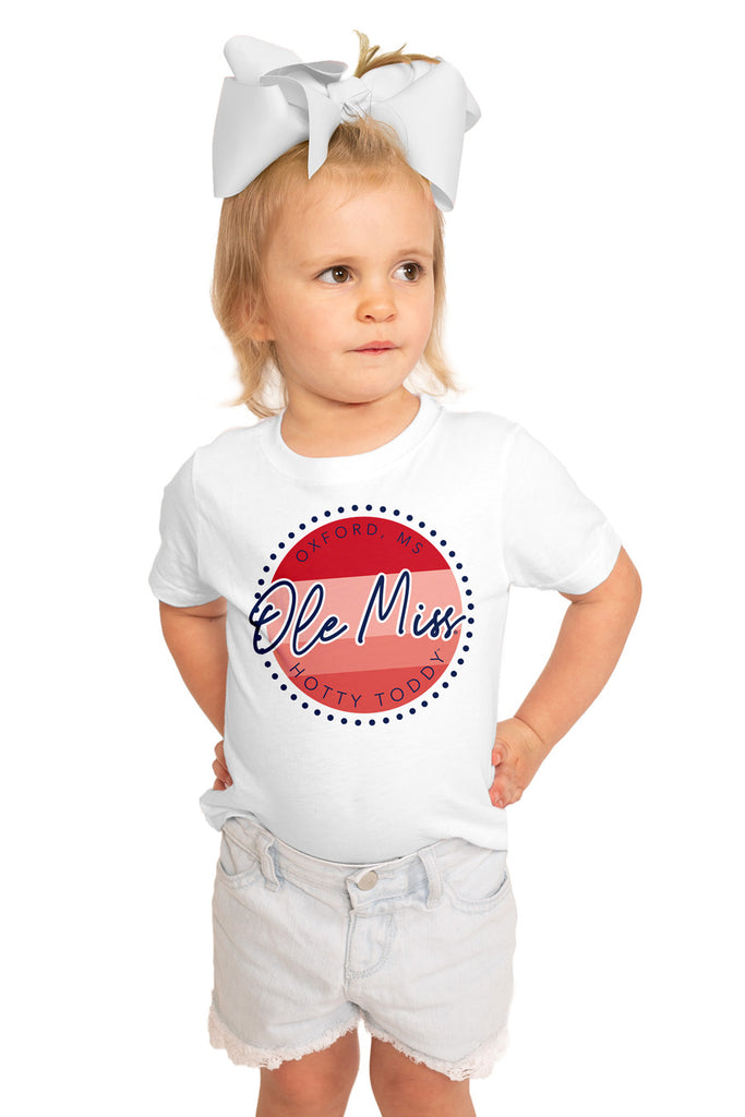 Mississippi Ole Miss Faded And Free Crewneck Short Sleeved - Shop The Soho