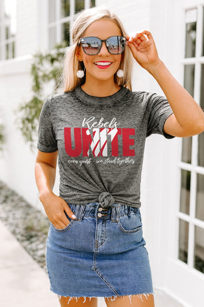 Mississippi Ole Miss "Rising Together" Boyfriend Top - Shop The Soho