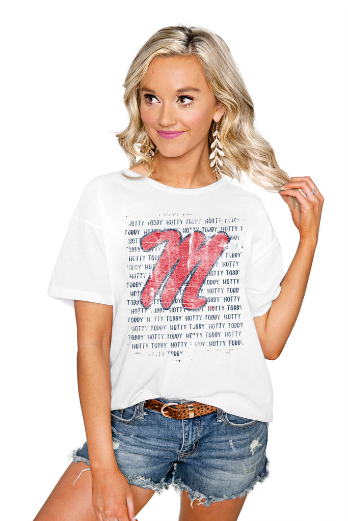 OLE MISS REBELS "BOLD TYPE" THE EASY TEE - Shop The Soho