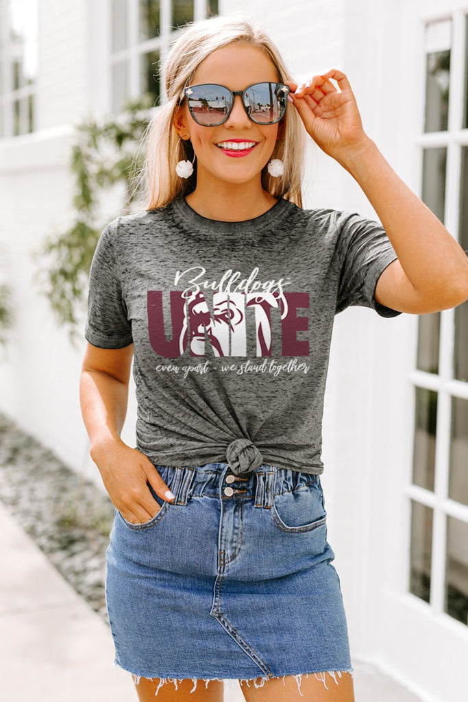 Mississippi State Bulldogs "Rising Together" Top - Shop The Soho