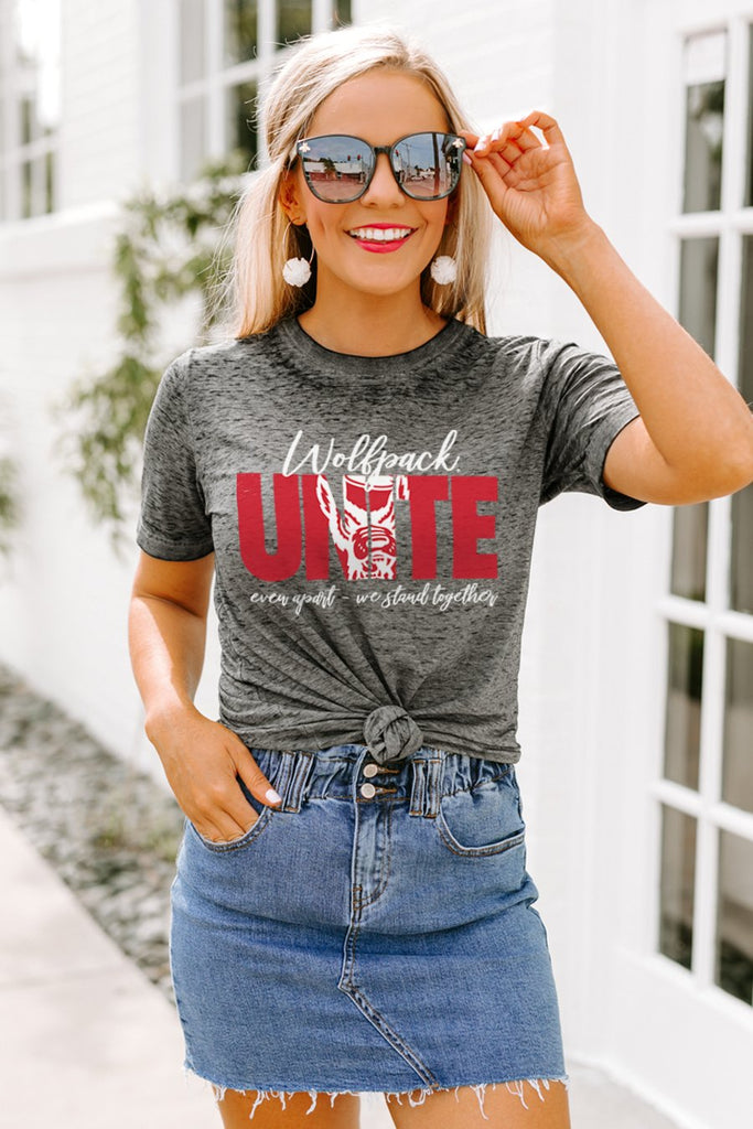 Nc State Wolfpack "Rising Together" Boyfriend Top - Shop The Soho