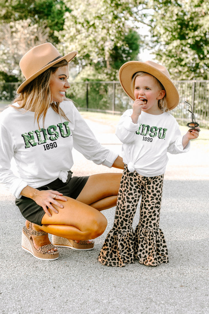 North Dakota State Bison "No Time To Tie Dye" Crewneck Long-Sleeved Top - Shop The Soho