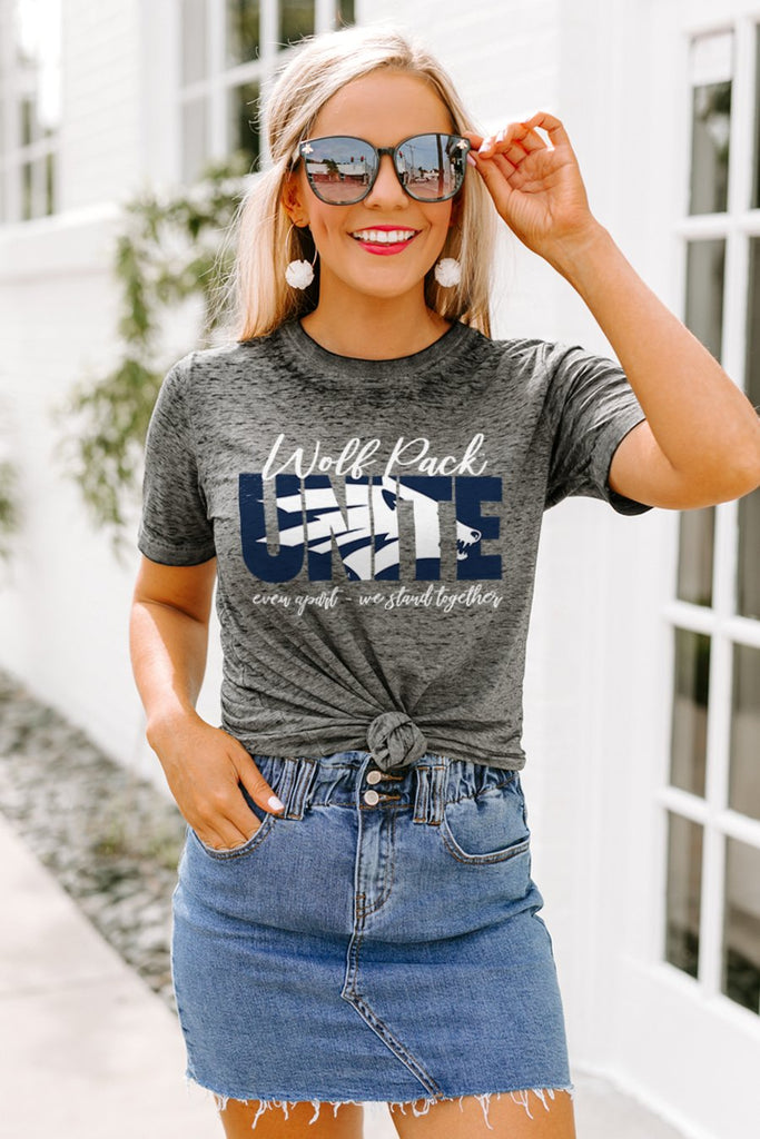 Nevada Wolf Pack "Rising Together" Boyfriend Top - Shop The Soho