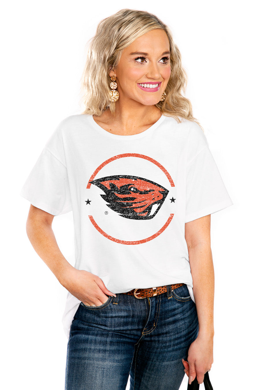 OREGON STATE BEAVERS "END ZONE" THE EASY TEE - Shop The Soho