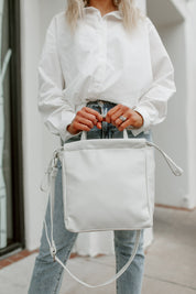 NOVA VEGAN LEATHER HANDBAG-HANDBAGS