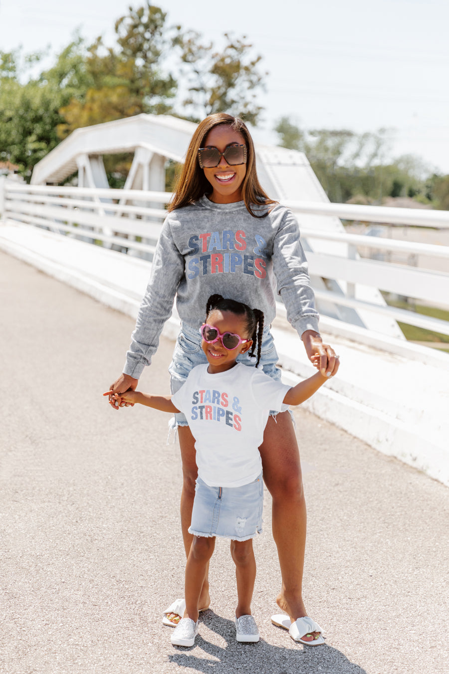 THE "STARS & STRIPES" CLASSIC GRAPHIC SHORT SLEEVE TODDLER TEE-KIDS PATRIOTIC GRAPHIC TEES