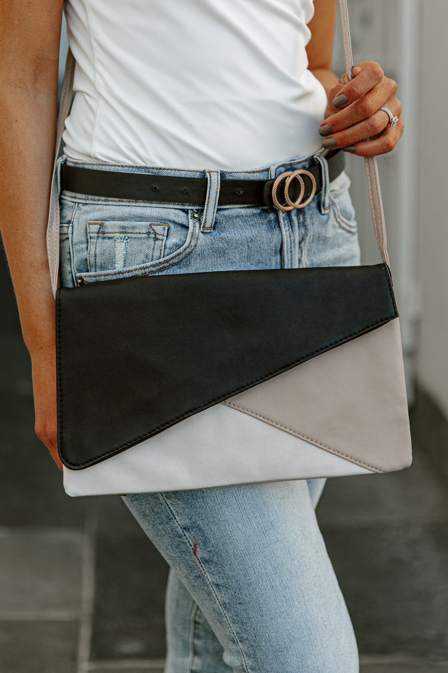 PERFECT MATCH ENVELOPE CROSSBODY CLUTCH