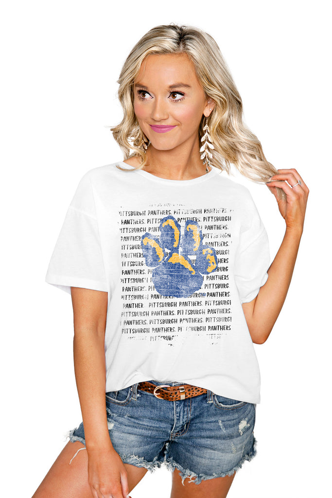 PITTSBURGH PANTHERS "BOLD TYPE" THE EASY TEE - Shop The Soho