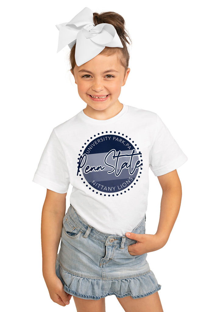 Penn State Nittany Lions "Faded And Free" Youth Short-Sleeved Tee - Gameday Couture