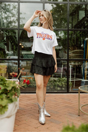 CLEMSON TIGERS GO THE DISTANCE CLASSIC CROP TEE