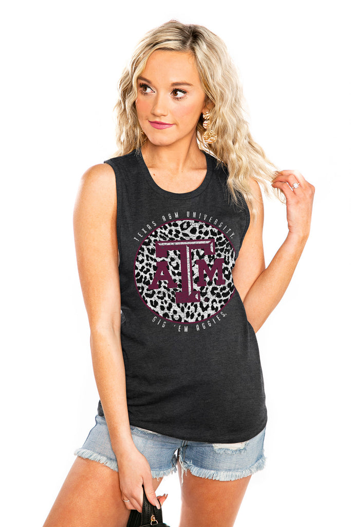 TEXAS A&M AGGIES  "CALL THE SHOTS" JERSEY MUSCLE TANK - Shop The Soho