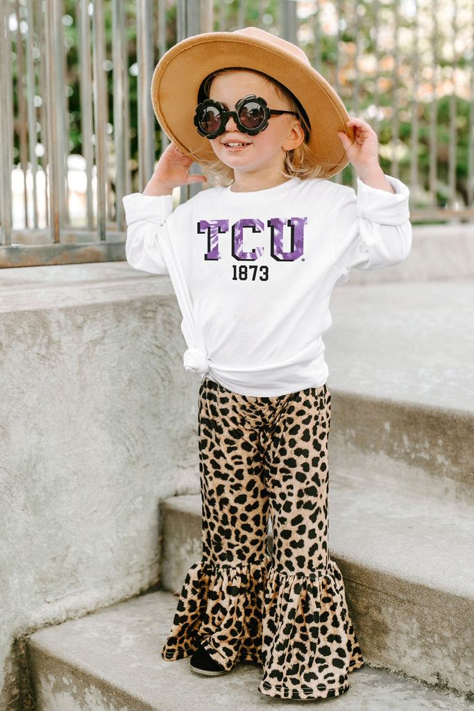 Texas Christian University Horned Frogs "No Time To Tie Dye" Crewneck Long-Sleeved Tee - Shop The Soho