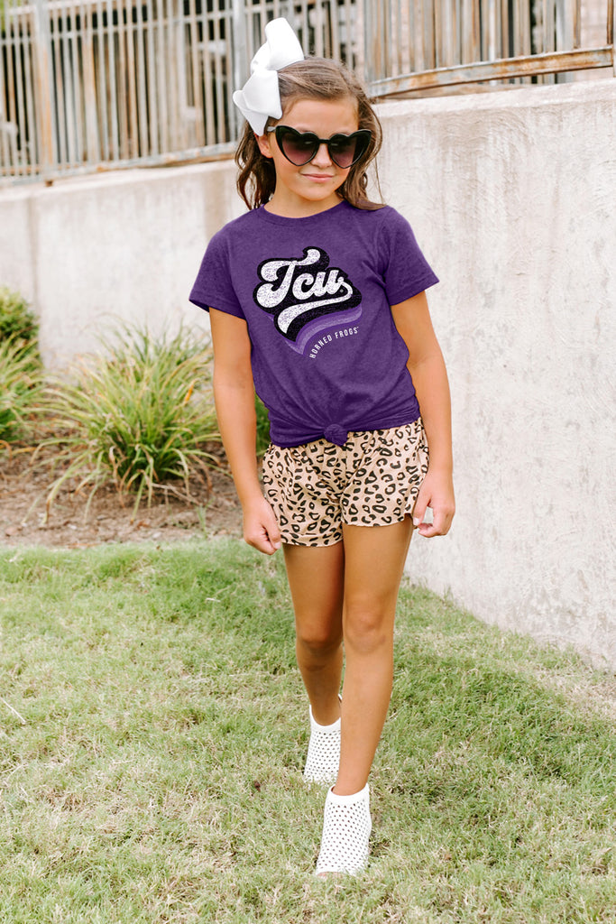 Tcu Horned Frogs "Vivacious Varsity" Youth Tee - Gameday Couture