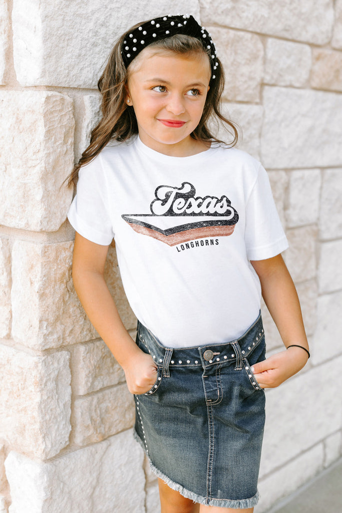 Texas Longhorns "Vivacious Varsity" Youth Tee - Gameday Couture