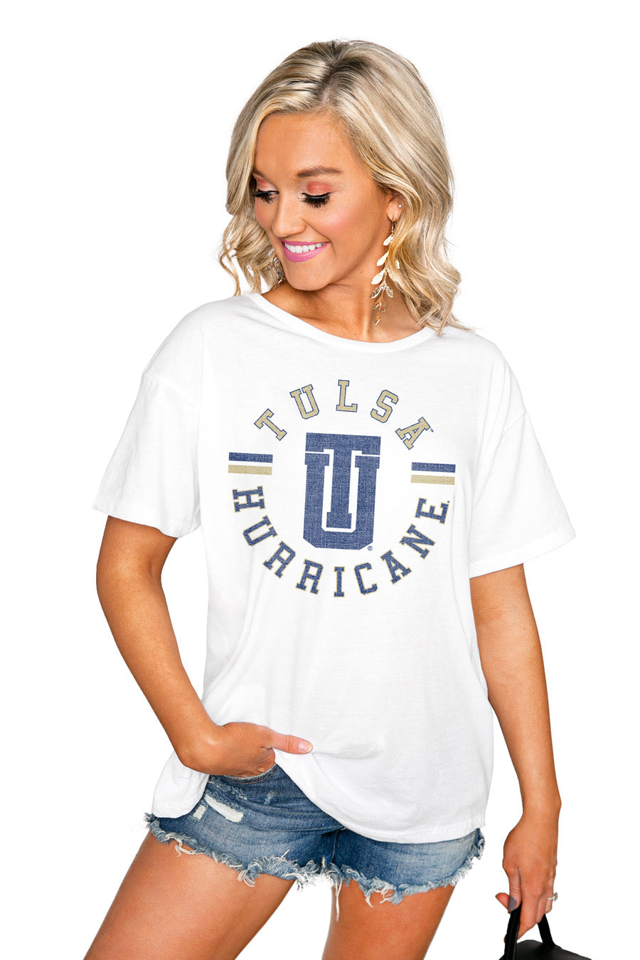 TULSA GOLDEN HURRICANE "VINTAGE DAYS" THE EASY TEE - Shop The Soho