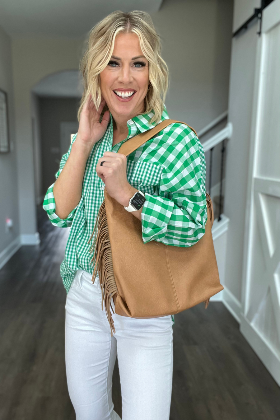 GIGI VEGAN LEATHER FRINGE TOTE BAG-HANDBAGS