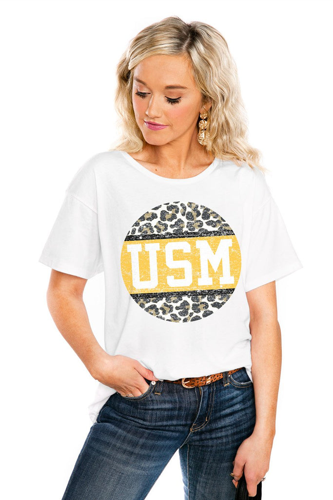SOUTHERN MISS GOLDEN EAGLES "SCOOP & SCORE" THE EASY TEE - Shop The Soho