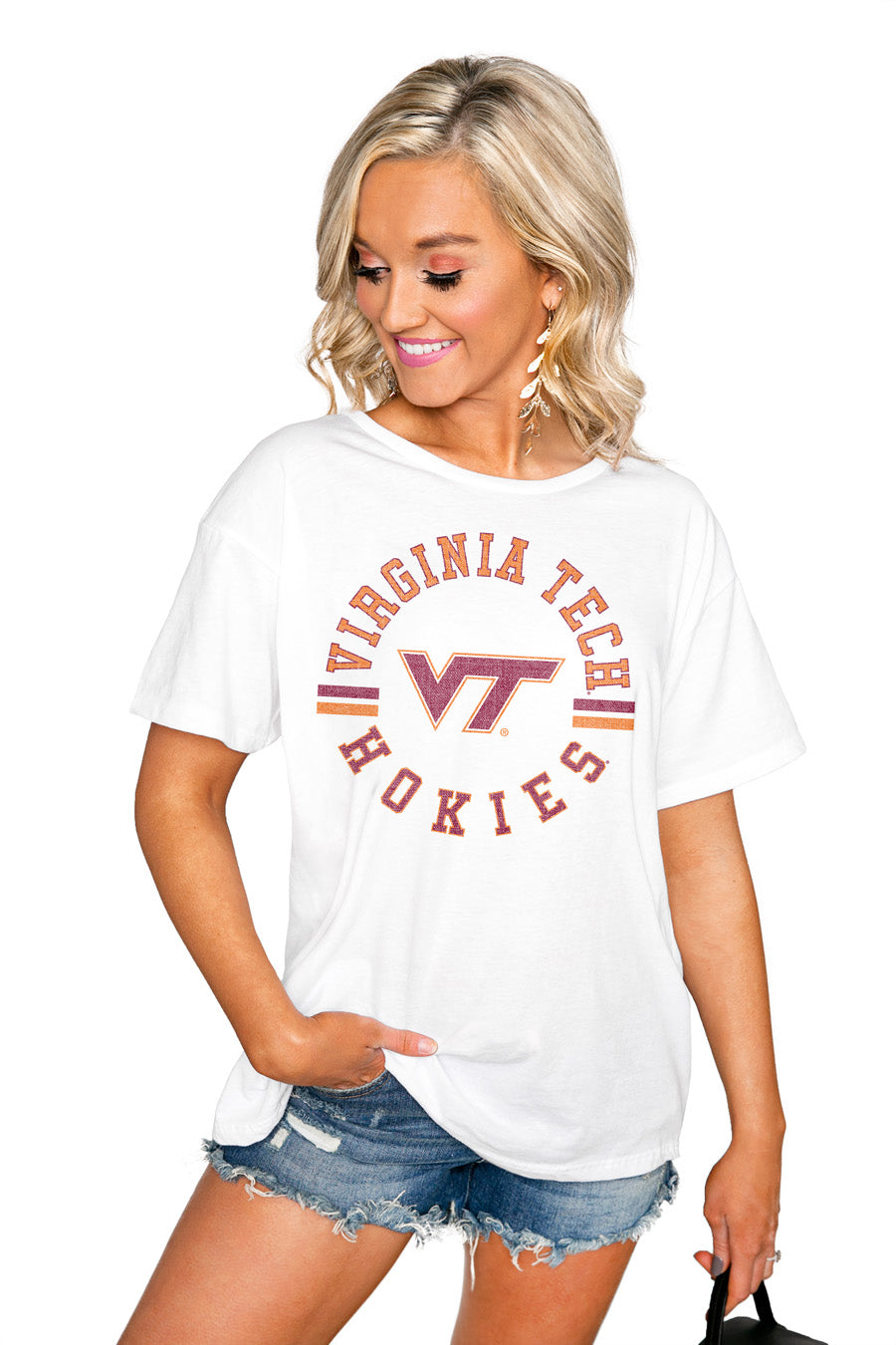 VIRGINIA TECH HOKIES "VINTAGE DAYS" THE EASY TEE - Shop The Soho