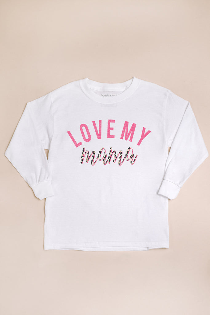 The "Baby Love" Classic Graphic Long Sleeve Toddler Tee - Gameday Couture
