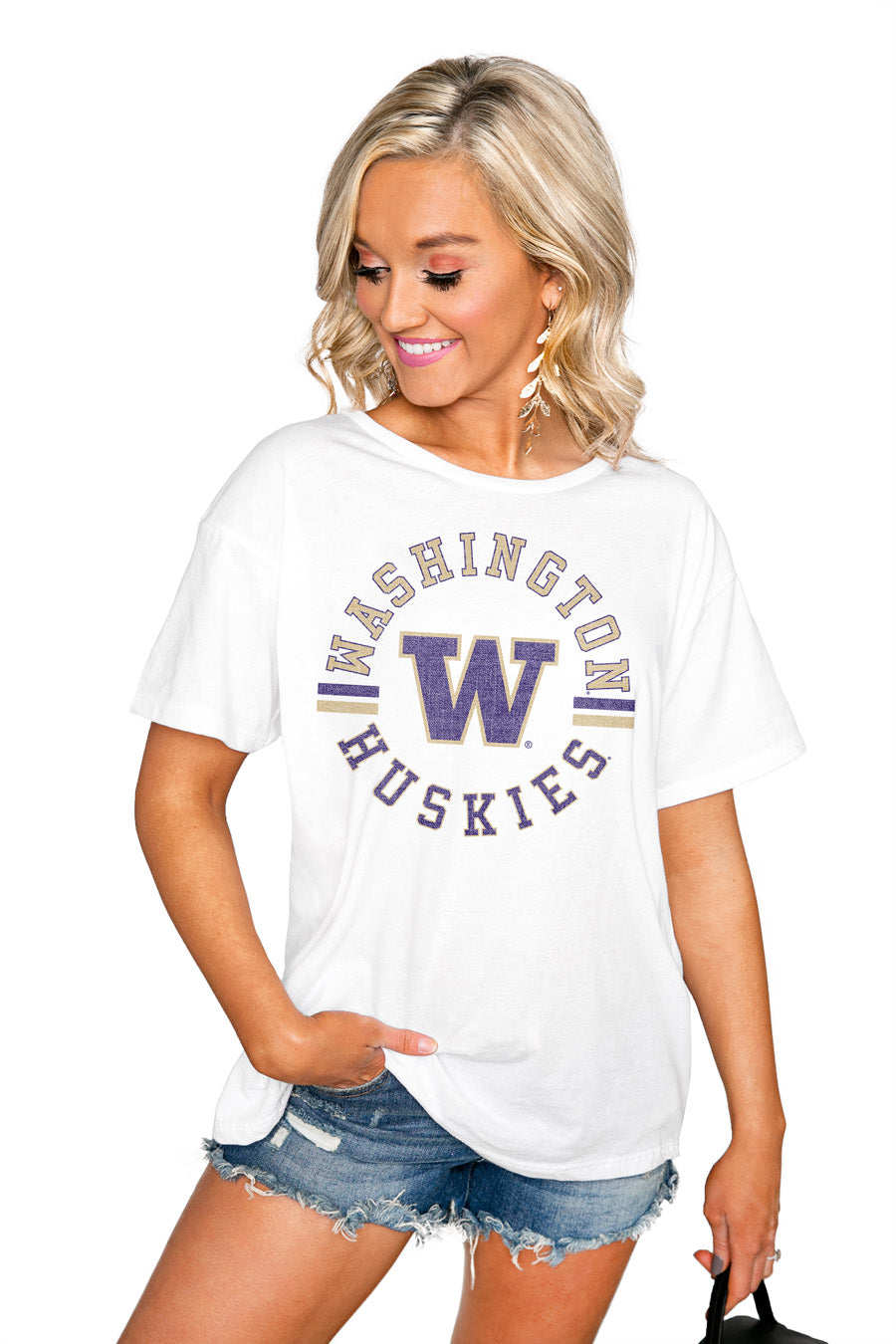 WASHINGTON HUSKIES "VINTAGE DAYS" THE EASY TEE - Shop The Soho