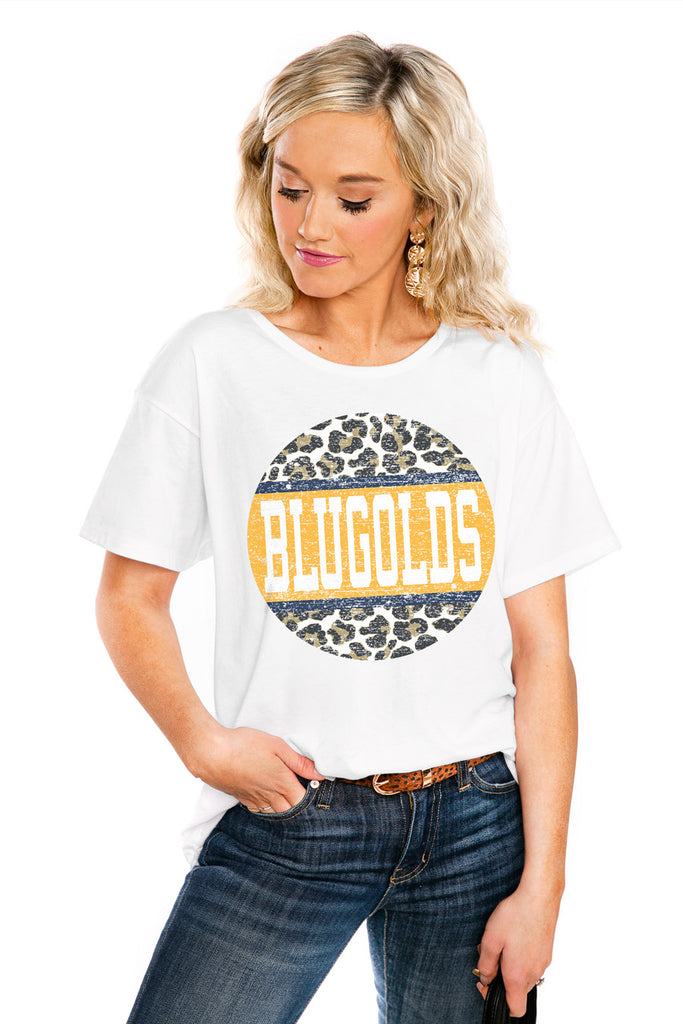 WISCONSIN -EAU CLAIRE BLUGOLDS "SCOOP & SCORE" THE EASY TEE - Shop The Soho