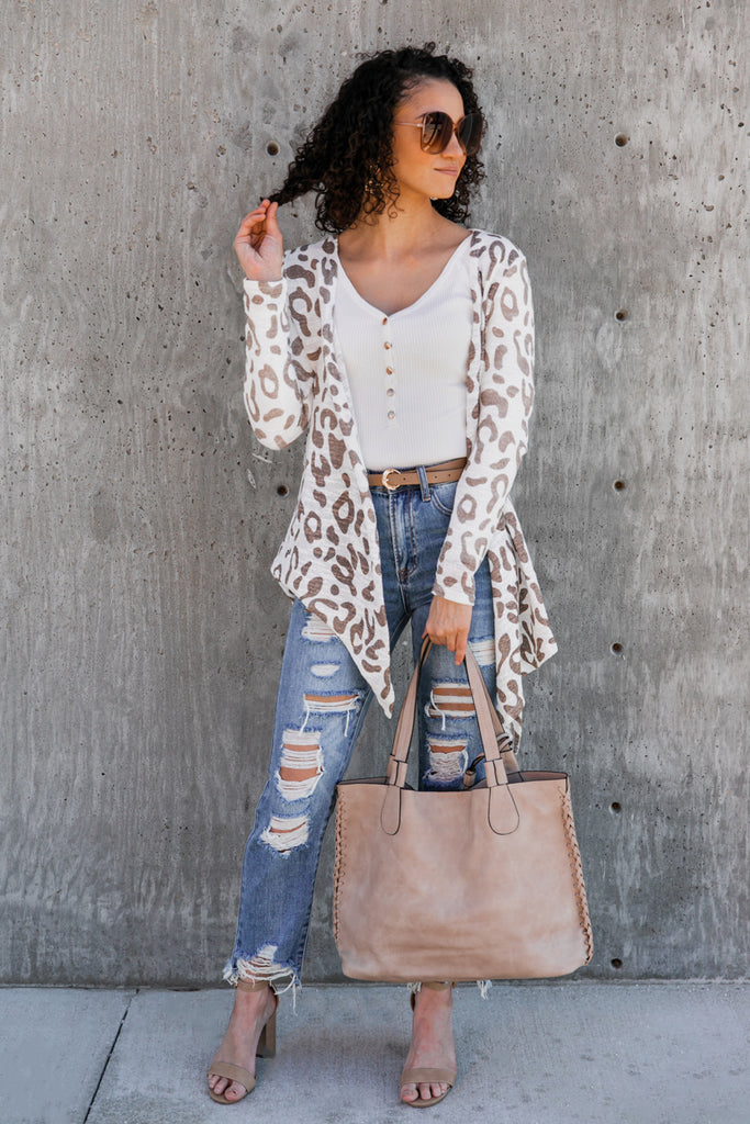 The "Wild Thing" Duster Length Cardigan - Shop The Soho