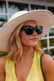 THE "WINSTON" WAYFARE SQUARE SUNGLASSES-SUNGLASSES