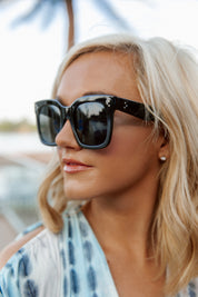 THE "WINSTON" WAYFARE SQUARE SUNGLASSES-SUNGLASSES